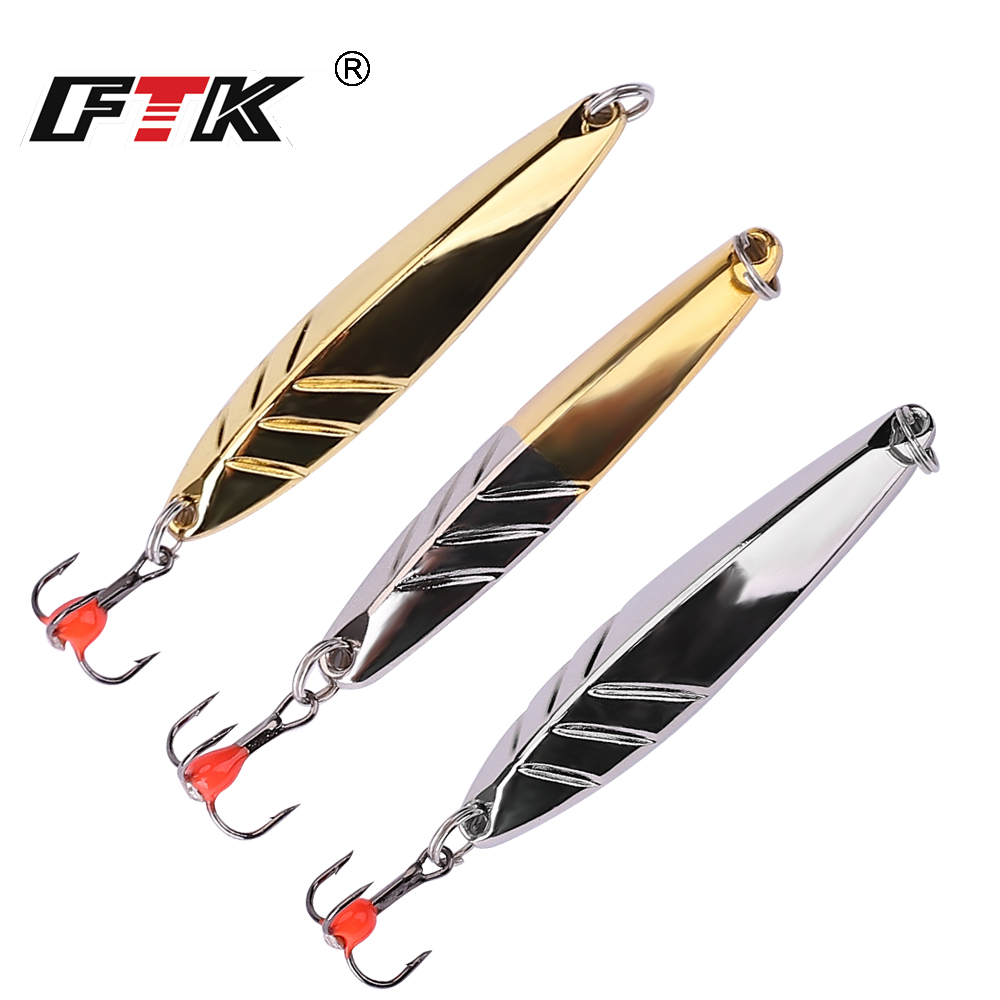Fishing Hook Treble - FTK Winter Ice Fishing Lure 5g
