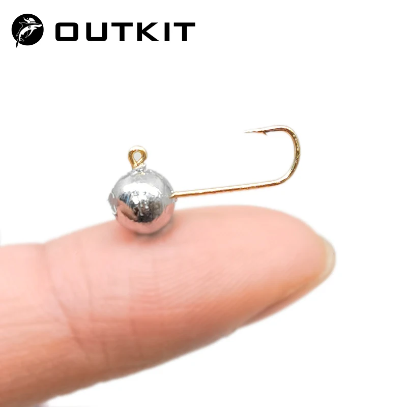 OUTKIT 10pcs Mini Jig Head Hoo - Fishing Hook Barbless recensie en prijs