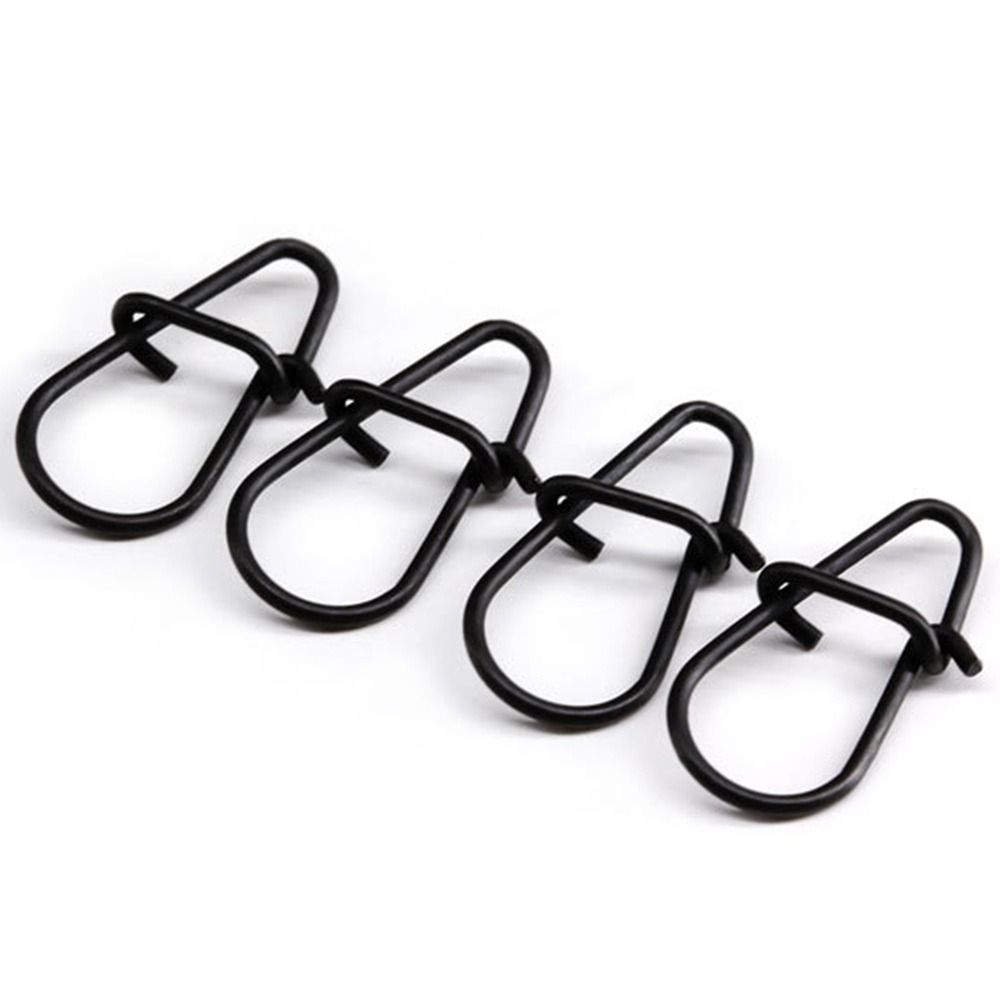 100Pcs/lot Matte black Snap Fi - Fishing Hook Stainless Steel recensie en prijs