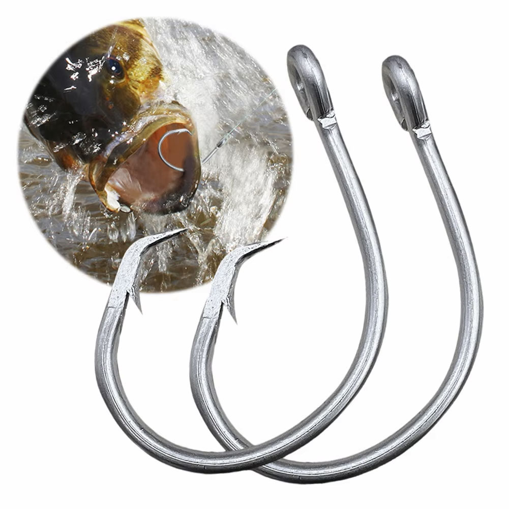 30pcs/box Fishing Hooks Stainl - Fishing Hook Circle recensie en prijs