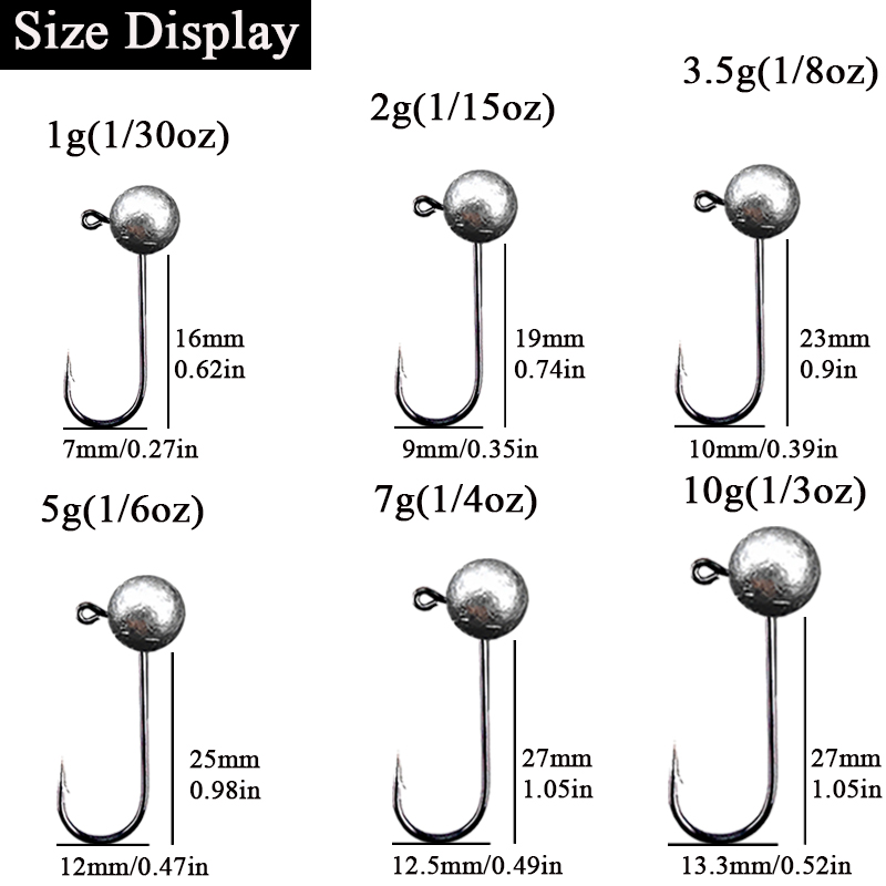 10pcs/lot Jig Head Fishing Hoo - Fishing Hook Barbless recensie en prijs