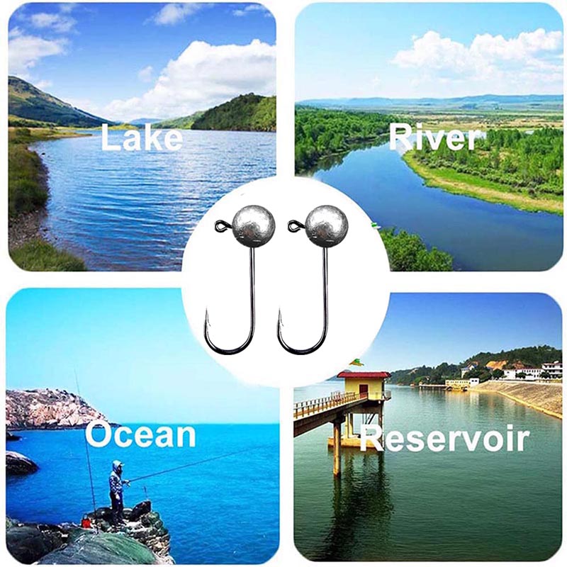 10pcs/lot Jig Head Fishing Hoo - Fishing Hook Barbless recensie en prijs