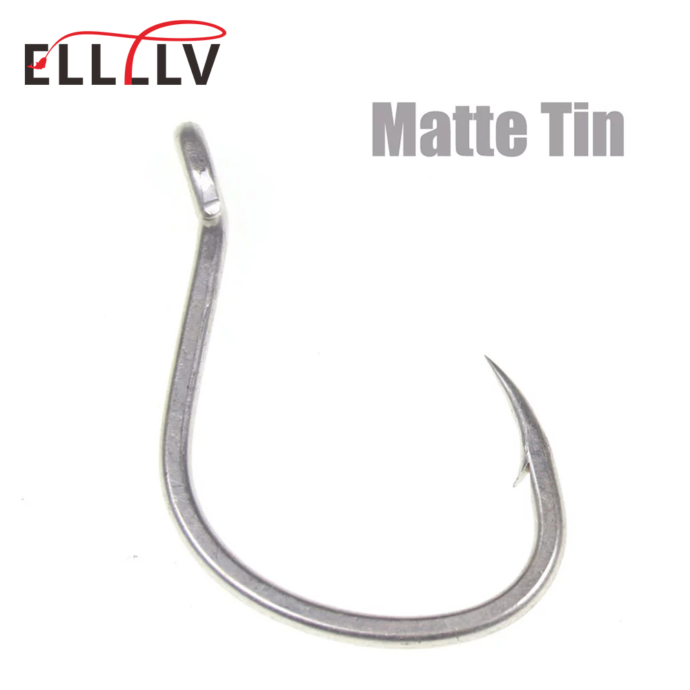 10pcs Matte Tin Anti-rust Salt - Fishing Hook Barbless recensie en prijs