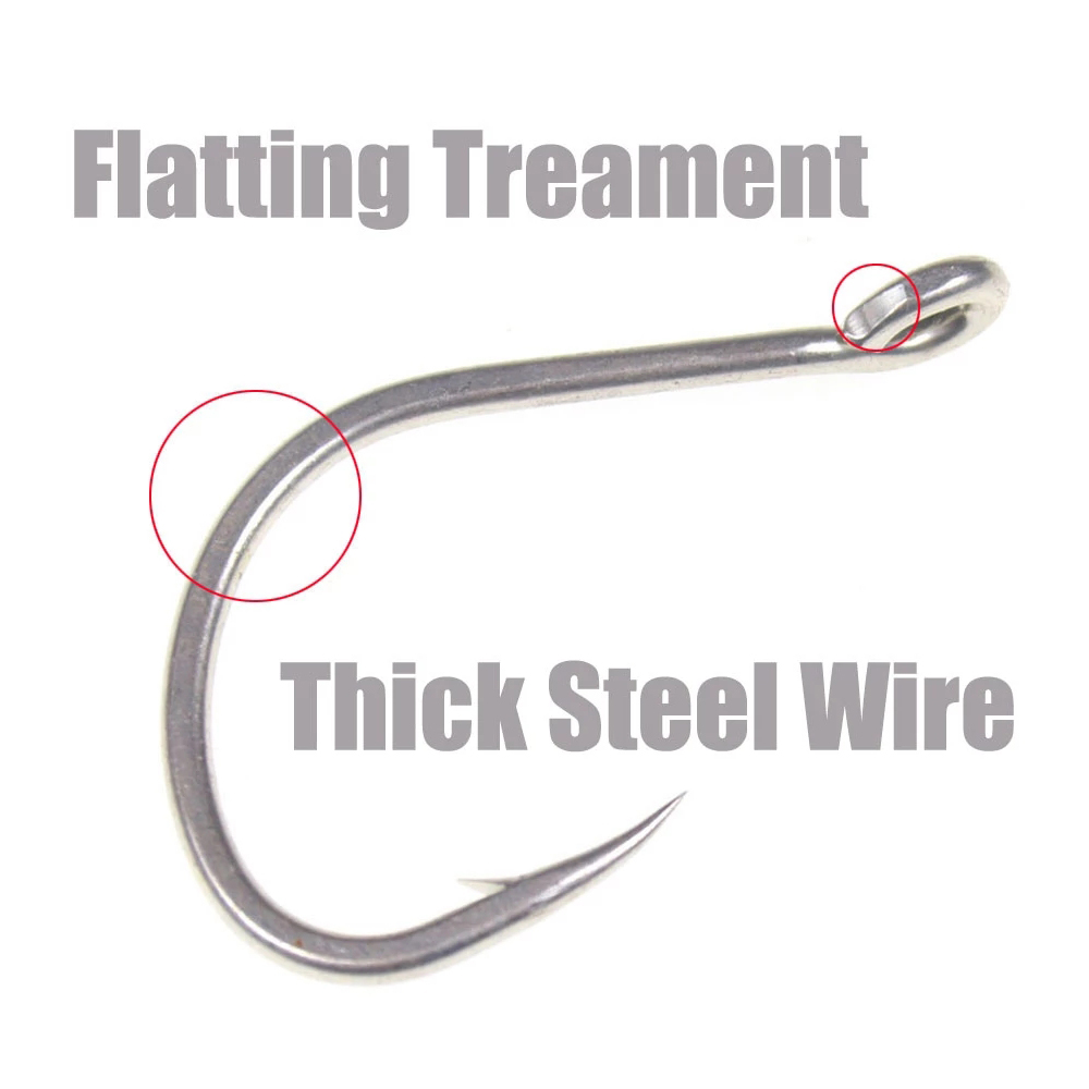 10pcs Matte Tin Anti-rust Salt - Fishing Hook Barbless recensie en prijs
