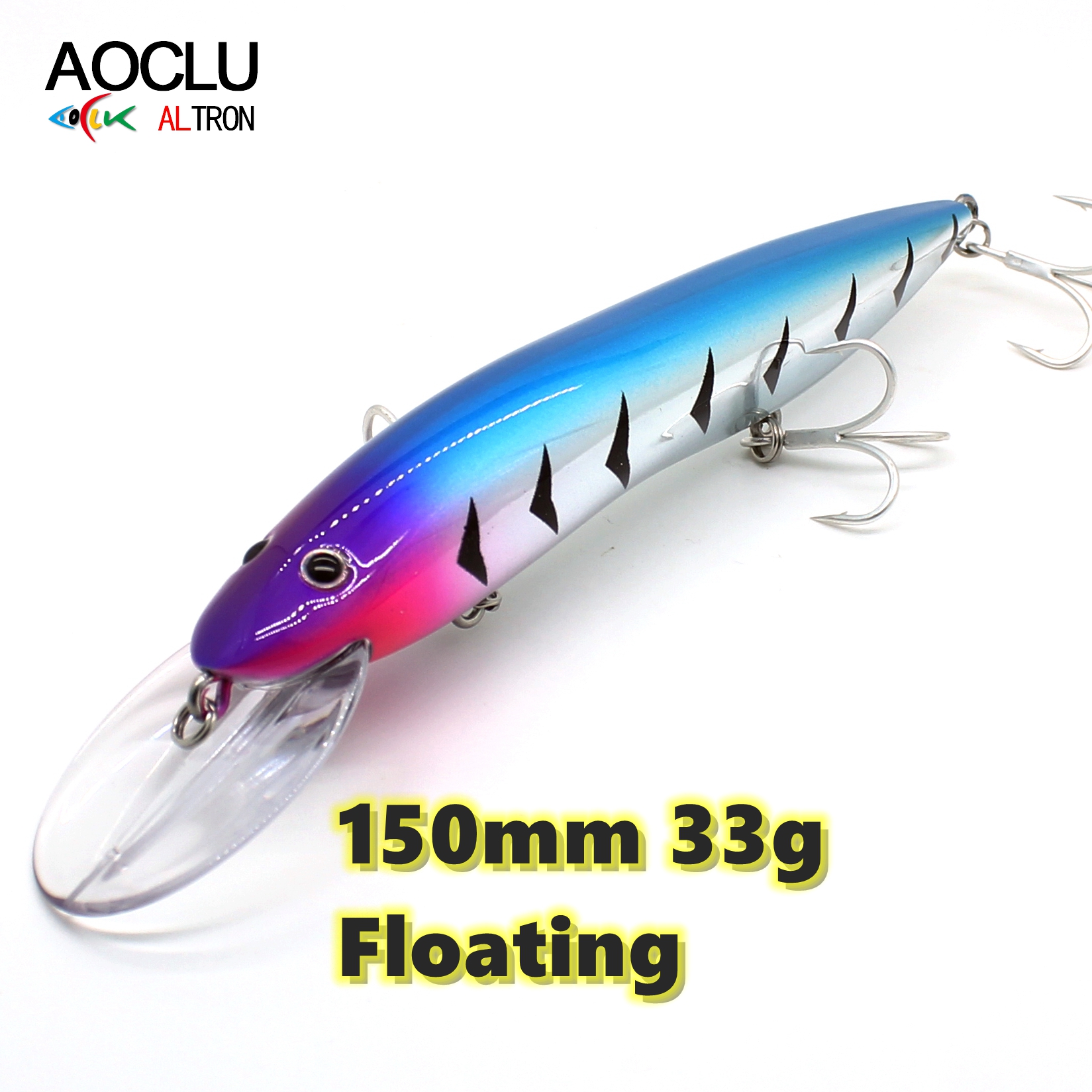 AOCLU-Hard Bait for Deep Sea B - Fishing Hook Treble recensie en prijs