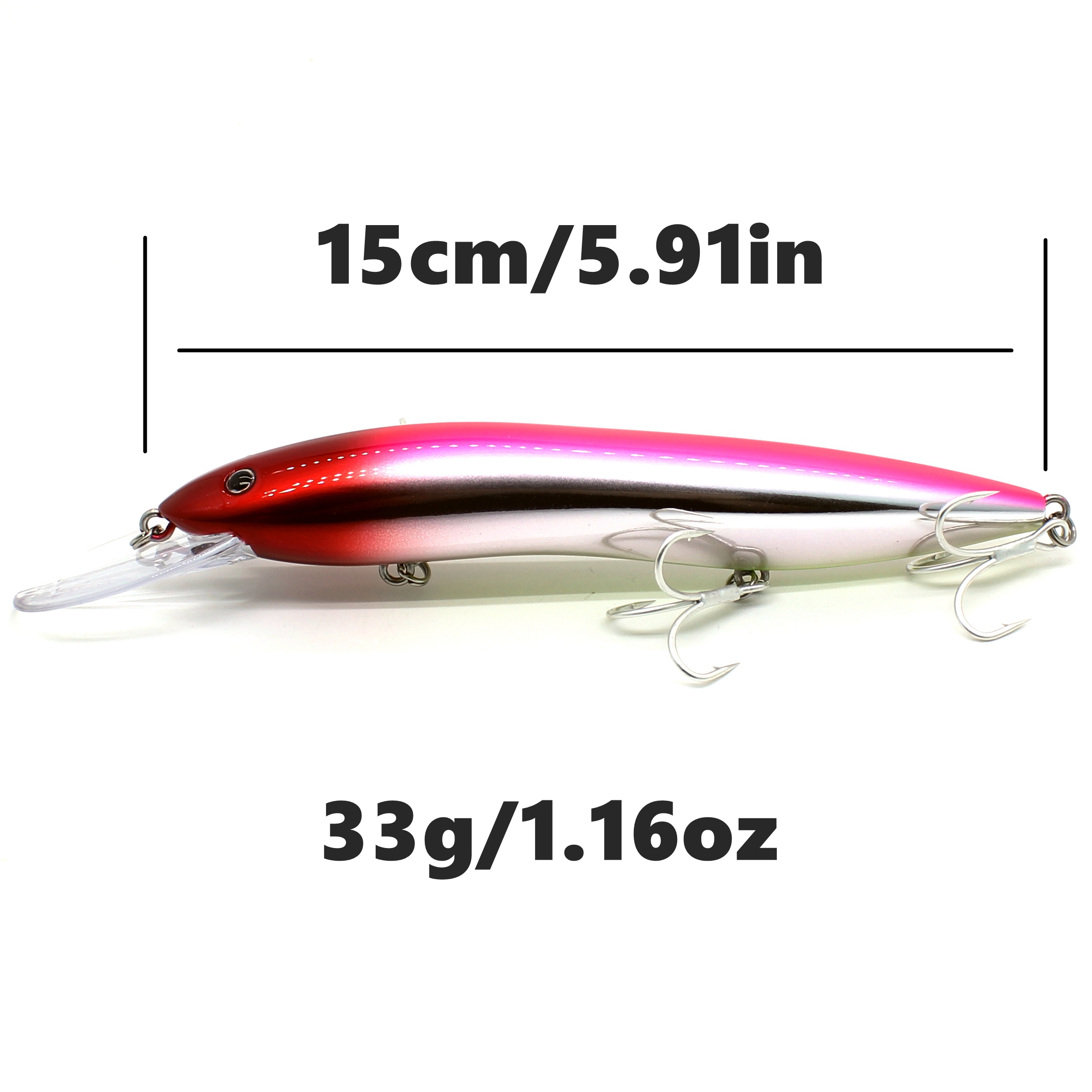 AOCLU-Hard Bait for Deep Sea B - Fishing Hook Treble recensie en prijs