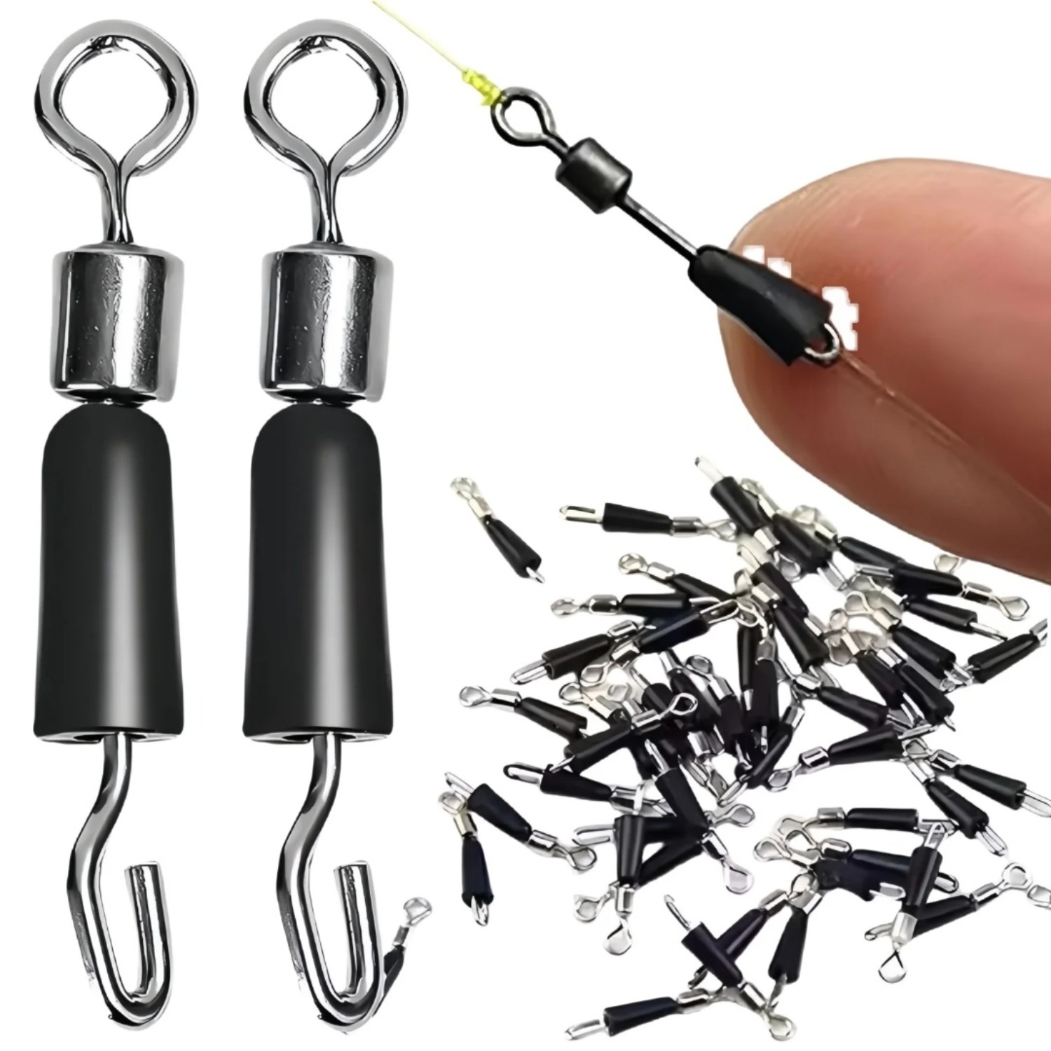50pcs Carp Fishing Quick Chang - Fishing Hook Stainless Steel recensie en prijs