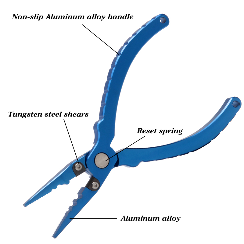 Fishing Tongs, Ultra Light Alu - Fishing Hook Sharpener recensie en prijs
