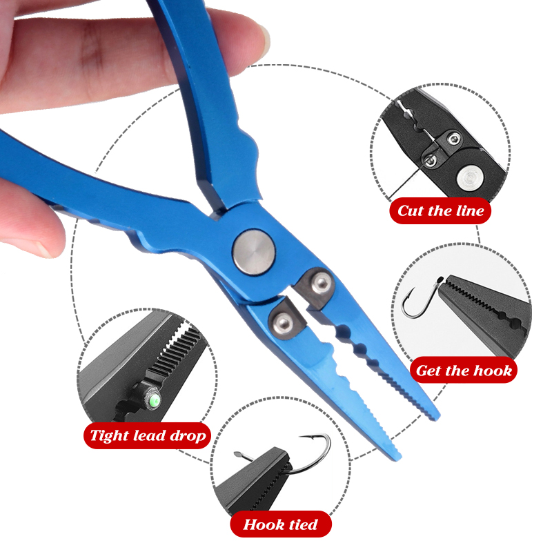 Fishing Tongs, Ultra Light Alu - Fishing Hook Sharpener recensie en prijs