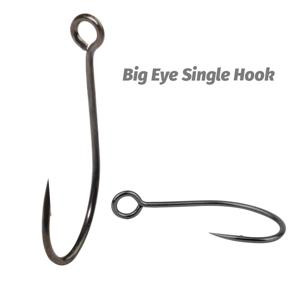 20PCS Big Ring Single Hooks 2# - Fishing Hook Circle recensie en prijs