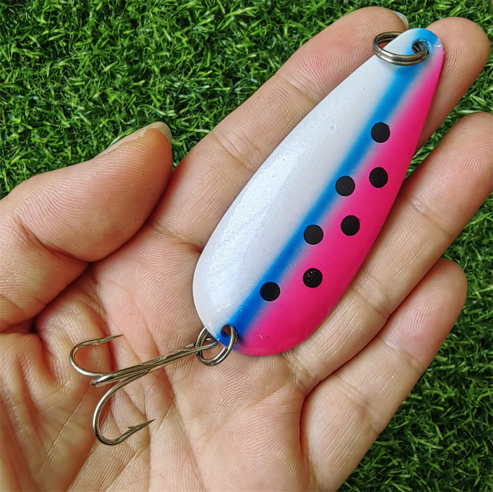 1PCS Spinner Spoon Lure 27G 19 - Fishing Hook Treble recensie en prijs