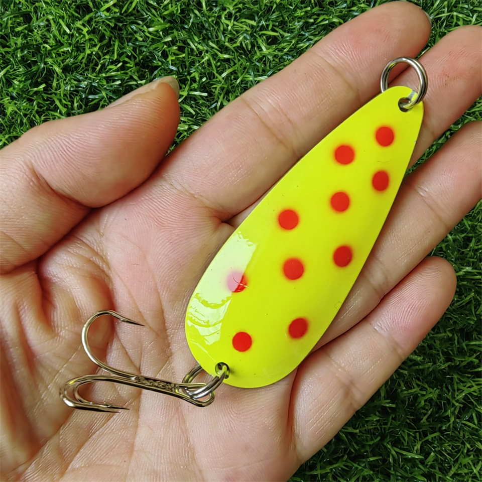 1PCS Spinner Spoon Lure 27G 19 - Fishing Hook Treble recensie en prijs