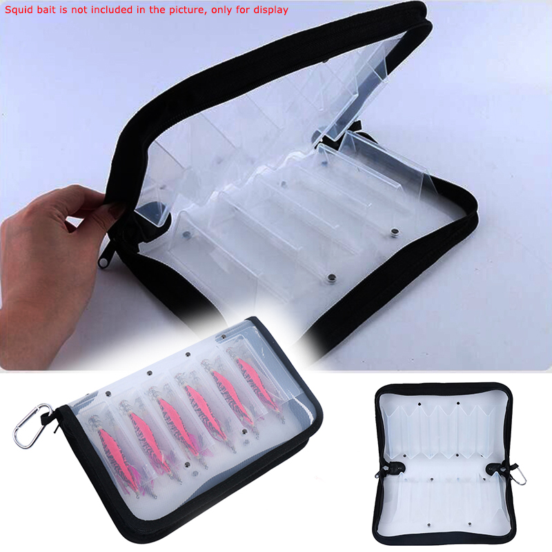 Plastic Transparent Visual Squ - Fishing Hook Jig recensie en prijs