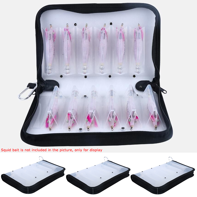 Plastic Transparent Visual Squ - Fishing Hook Jig recensie en prijs