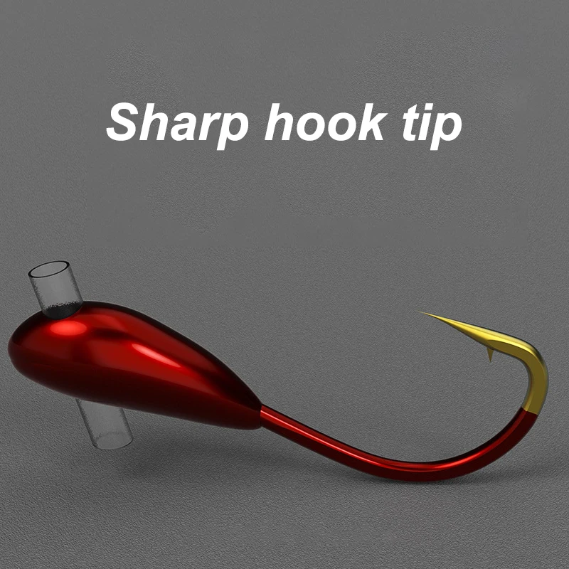 10/20PCS Winter Ice Fishing Ho - Fishing Hook Barbless recensie en prijs