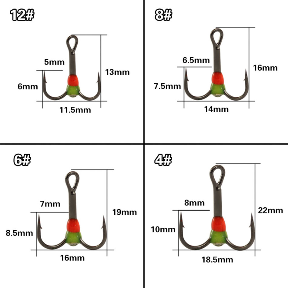 5pcs40pcs Ice Fishing Rainbow  - Fishing Hook Assortment recensie en prijs