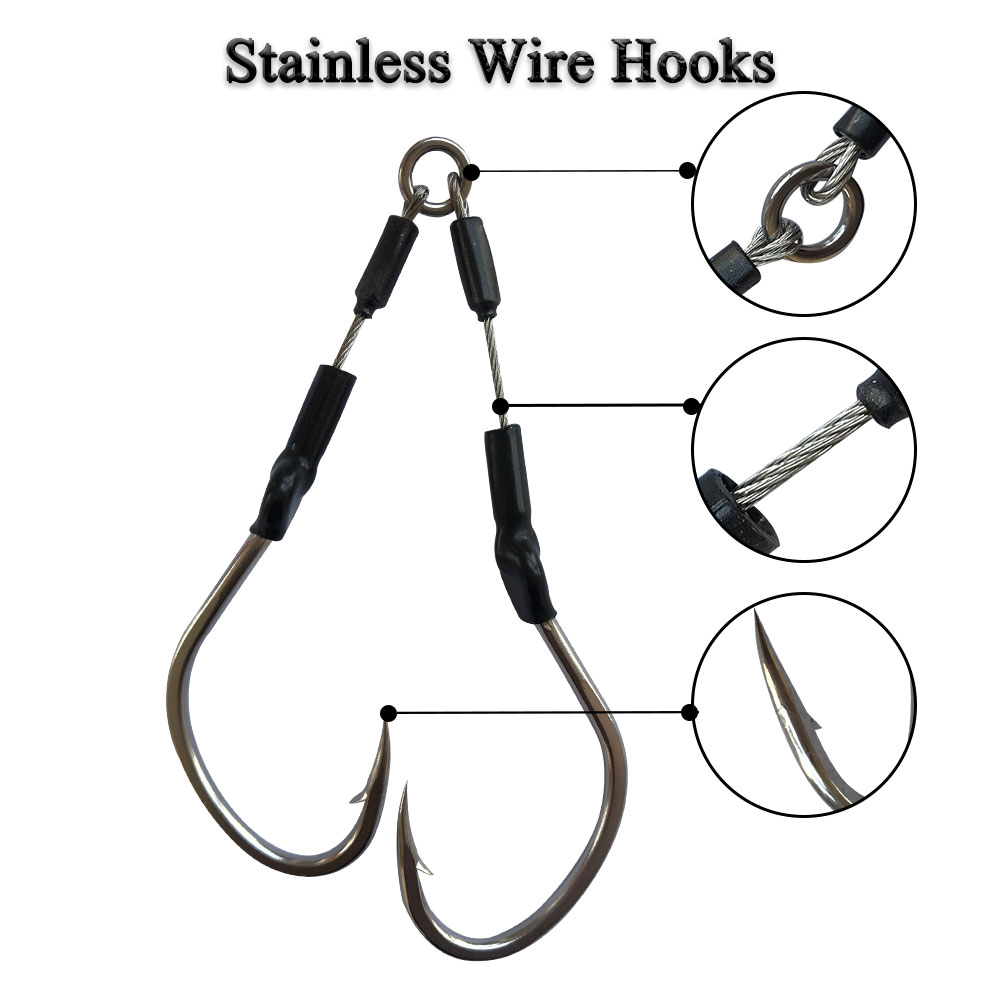 2pairs/bag Slow Fast Jigging H - Fishing Hook Assortment recensie en prijs