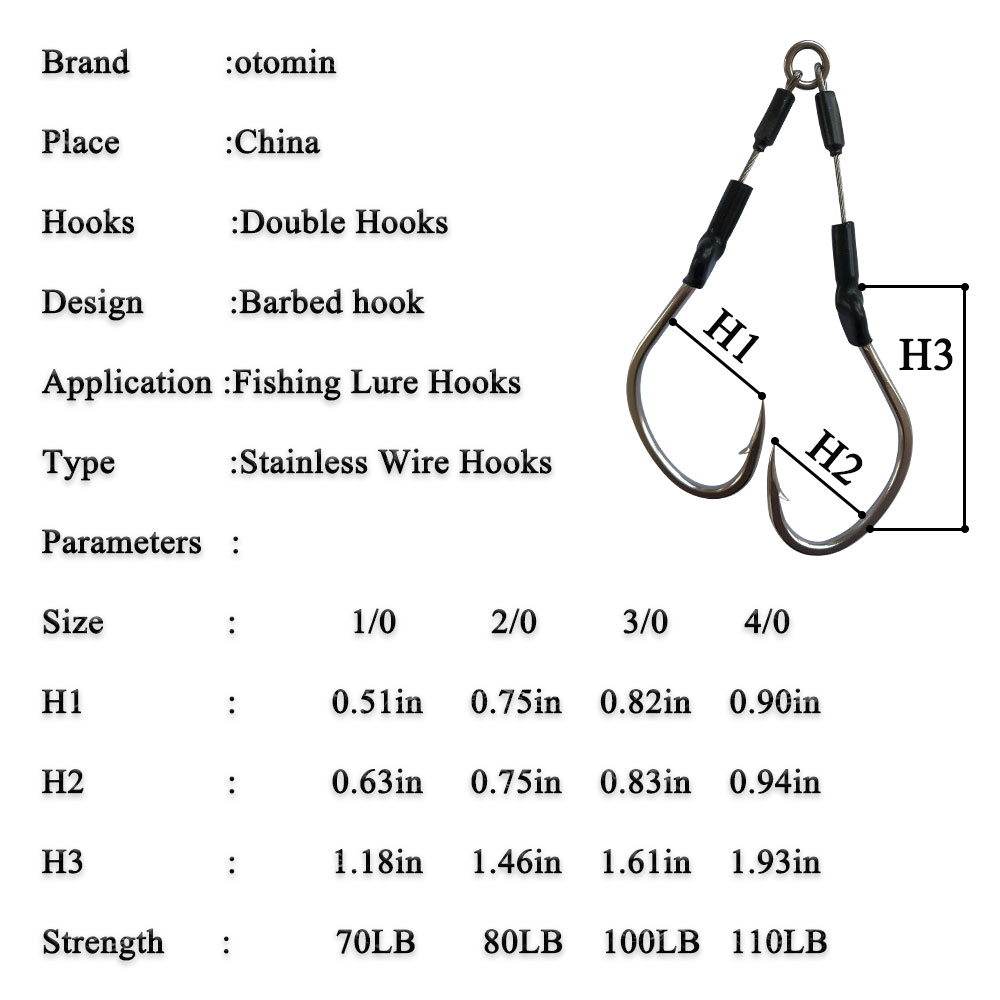 2pairs/bag Slow Fast Jigging H - Fishing Hook Assortment recensie en prijs