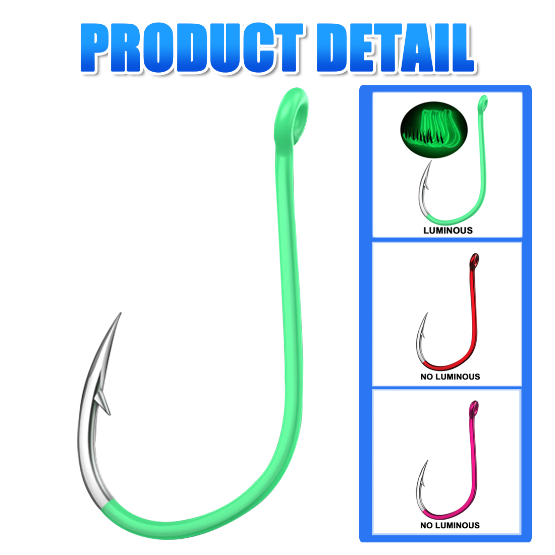 FishTrip 25Pcs Lure Fishing Ho - Fishing Hook Circle recensie en prijs