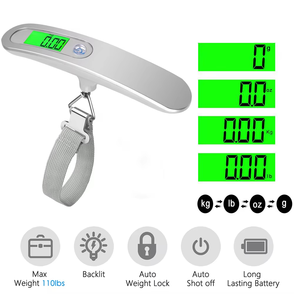 Portable Scale Digital LCD Dis - Fishing Hook Stainless Steel recensie en prijs