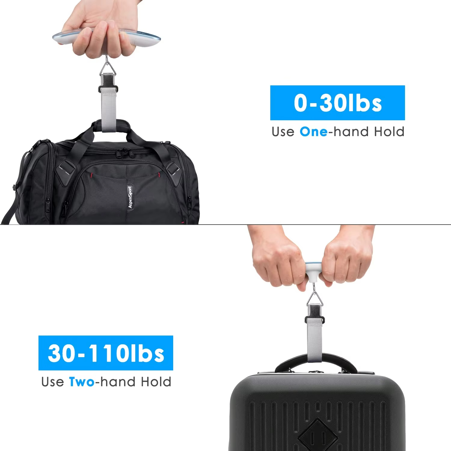 Portable Scale Digital LCD Dis - Fishing Hook Stainless Steel recensie en prijs