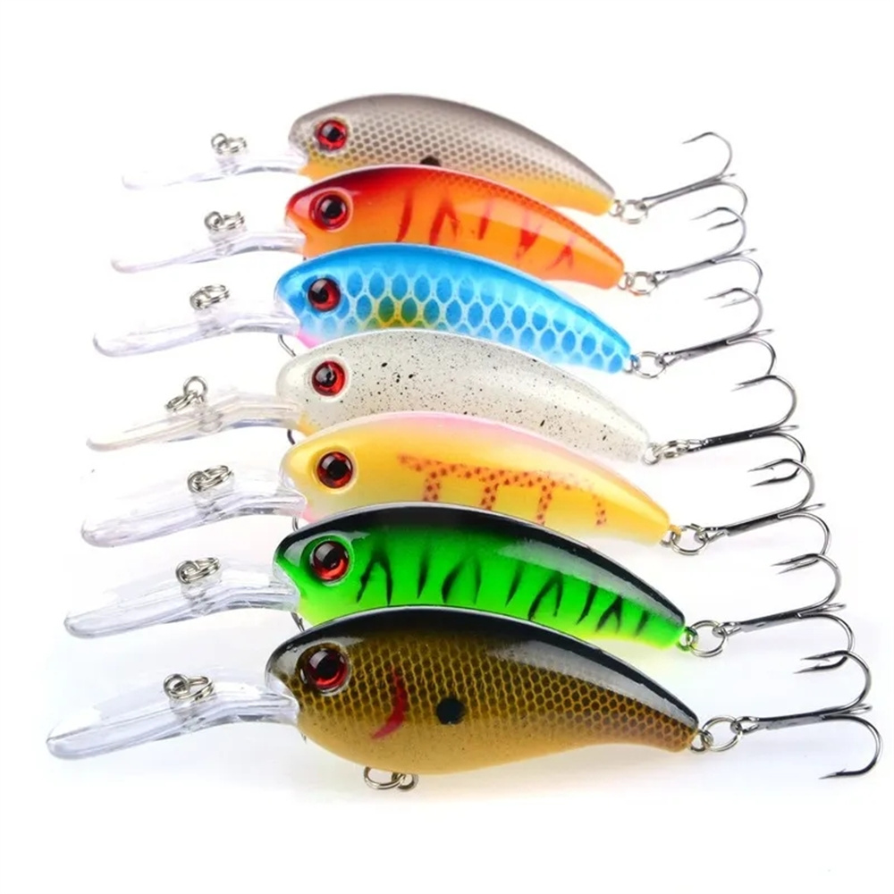 7Pcs Crankbait Fishing Lure Fl - Fishing Hook Treble recensie en prijs