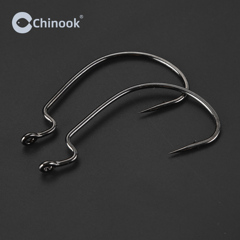 Chinook 20pcs Wide worm Texan  - Fishing Hook Barbless recensie en prijs
