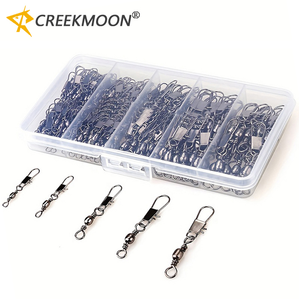 100Pcs/Lot 4#6#8#10#12# Swivel - Fishing Hook Assortment recensie en prijs