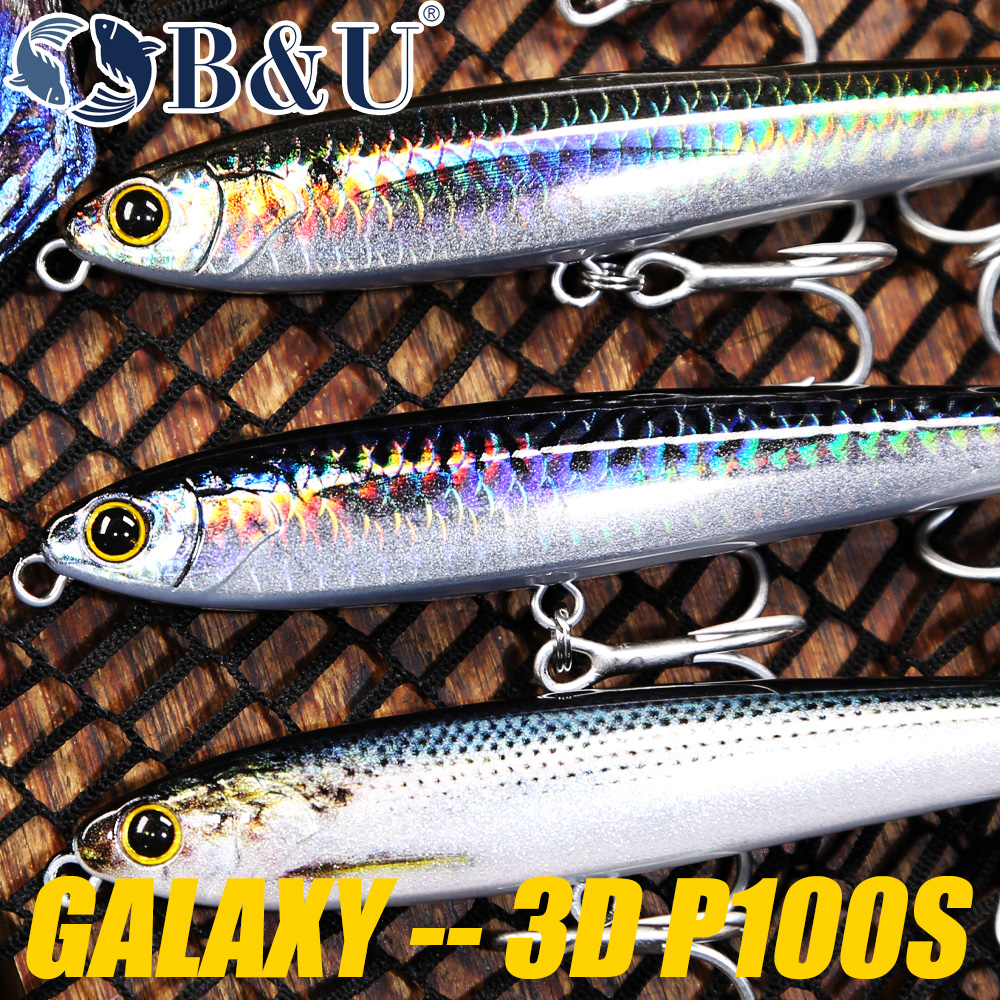 B&U Sinking Pencil Fishing Lur - Fishing Hook Treble recensie en prijs