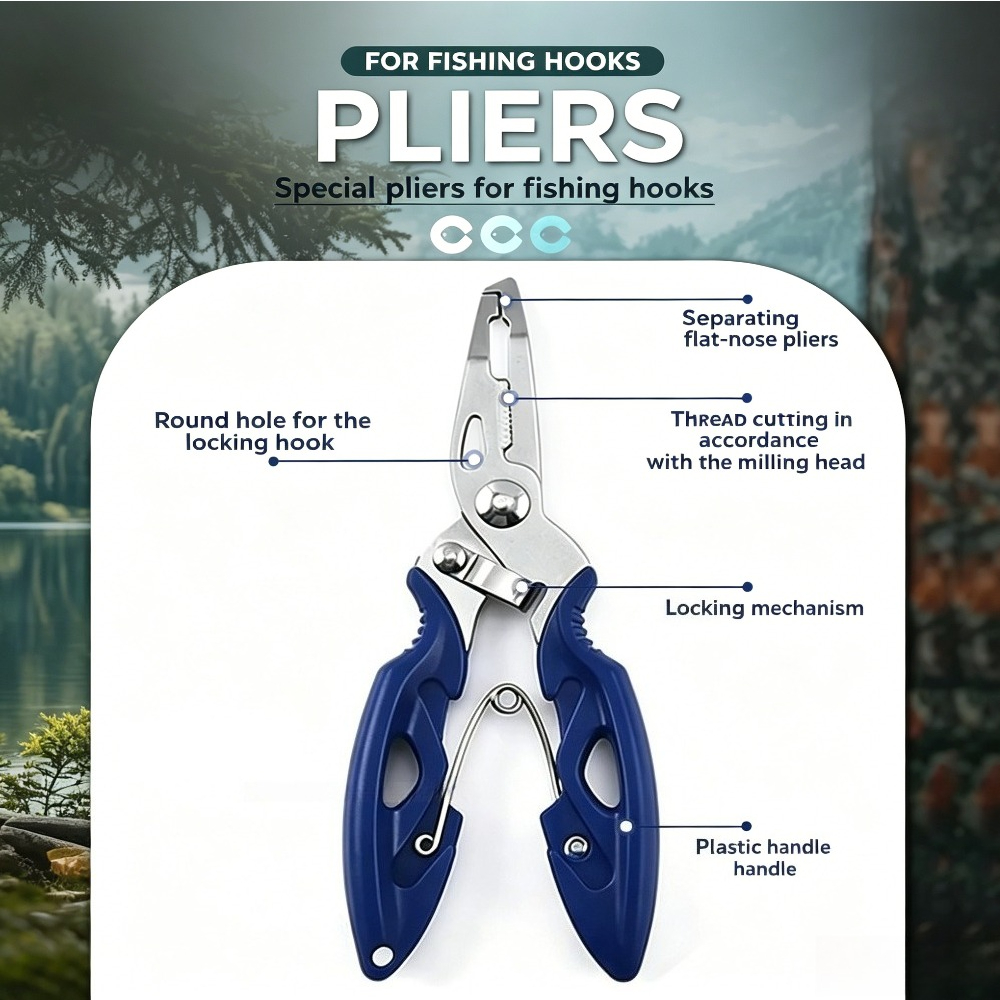 1/2pcs Fishing Gripper and Pli - Fishing Hook Remover recensie en prijs