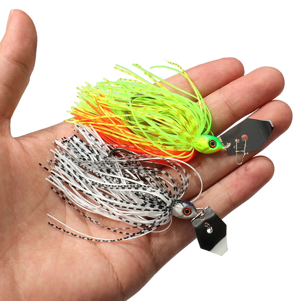 Spinner Bait 7g/9g/12g/14g/21g - Fishing Hook Weedless recensie en prijs