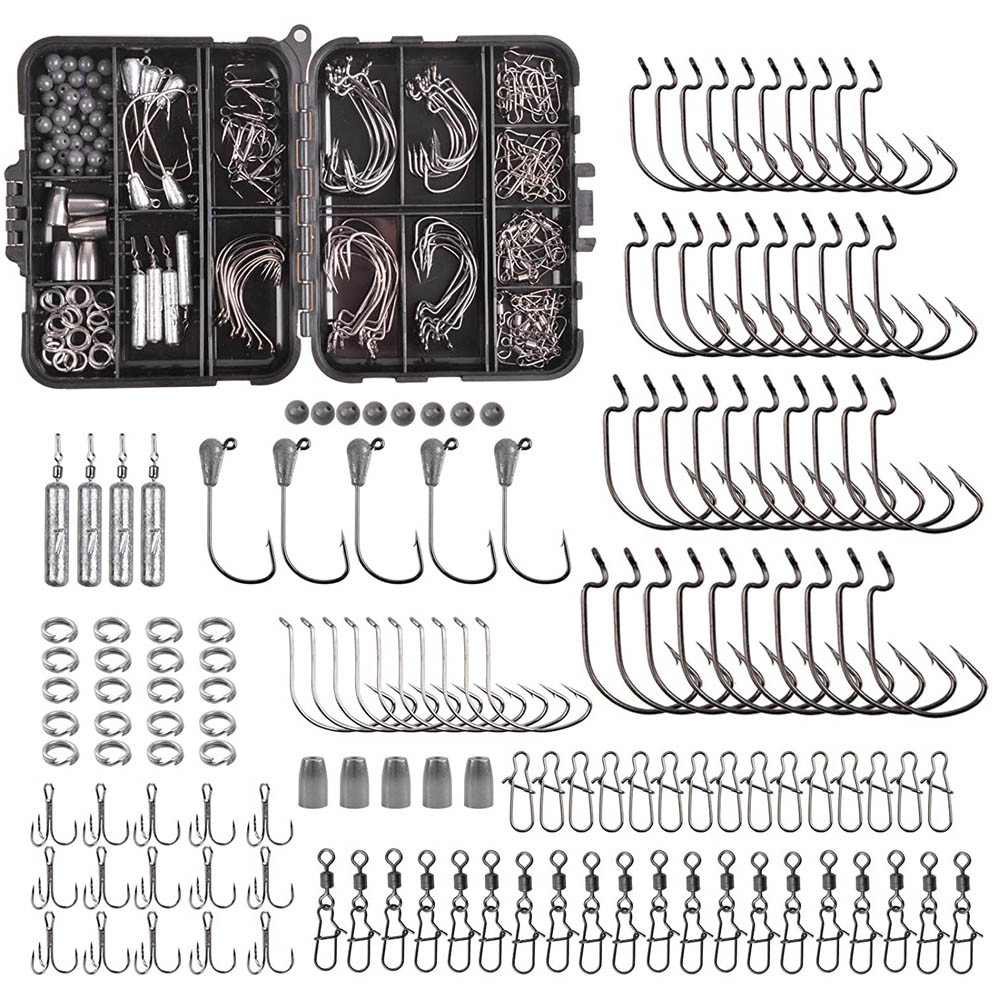 166PCS Fishing tackle box Incl - Fishing Hook Jig recensie en prijs