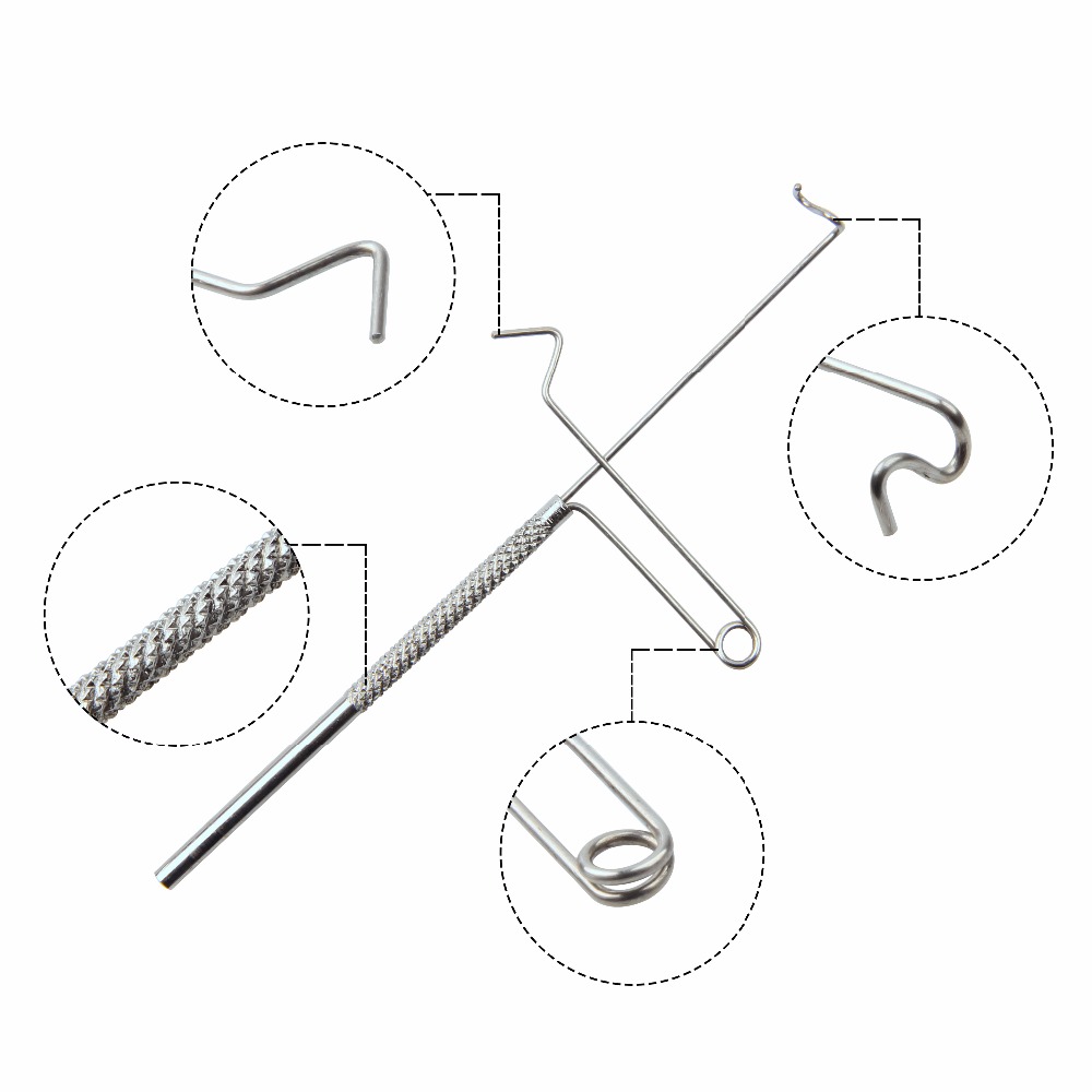 Fly Fishing Knot Tying Tool Ty - Fishing Hook Stainless Steel recensie en prijs