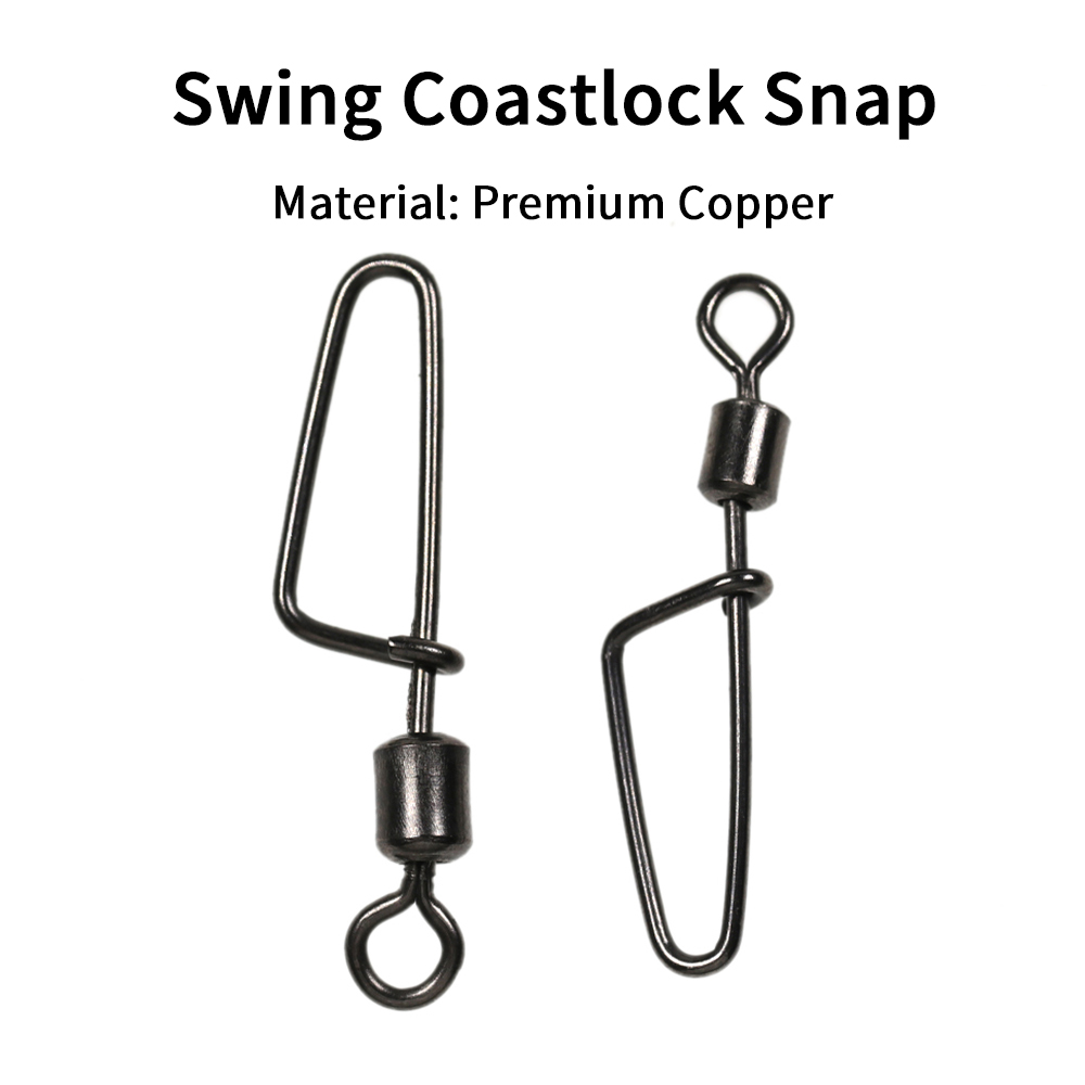 20PCS #12 -1/0 Rolling Swivel  - Fishing Hook Stainless Steel recensie en prijs