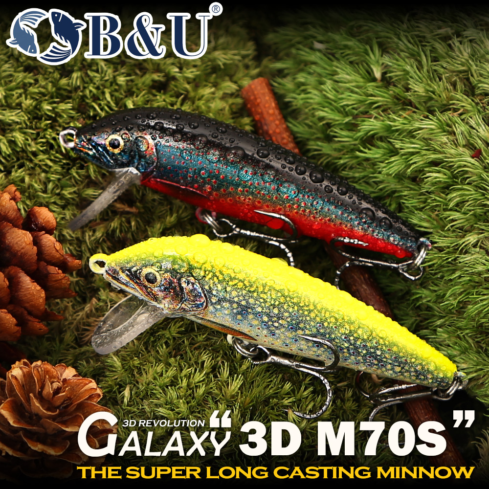 B&U Sinking Minnow Fishing Lur - Fishing Hook Treble recensie en prijs