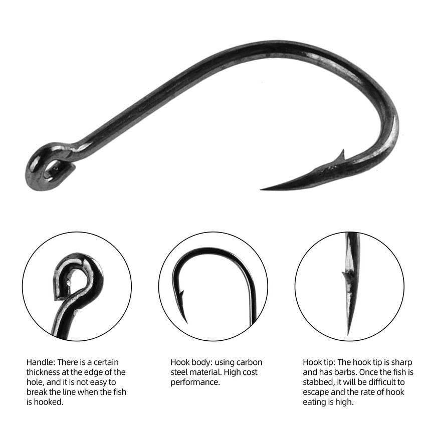 70Pcs/box Fishing Hooks Set Ki - Fishing Hook Circle recensie en prijs