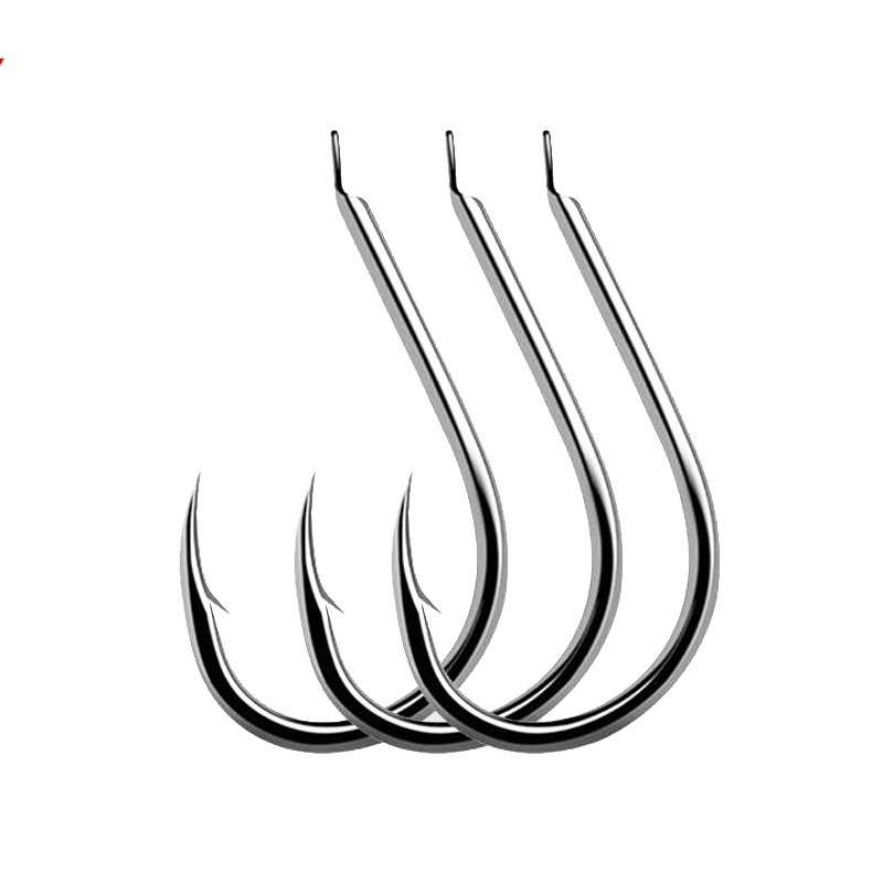 100pcs/Lot 7 Size Barbed Fishi - Fishing Hook Circle recensie en prijs