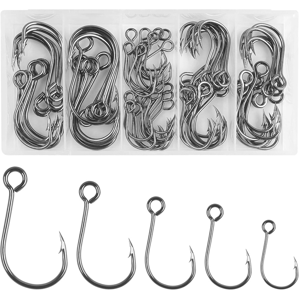 70Pcs Fishing Inline Single Ho - Fishing Hook Circle recensie en prijs