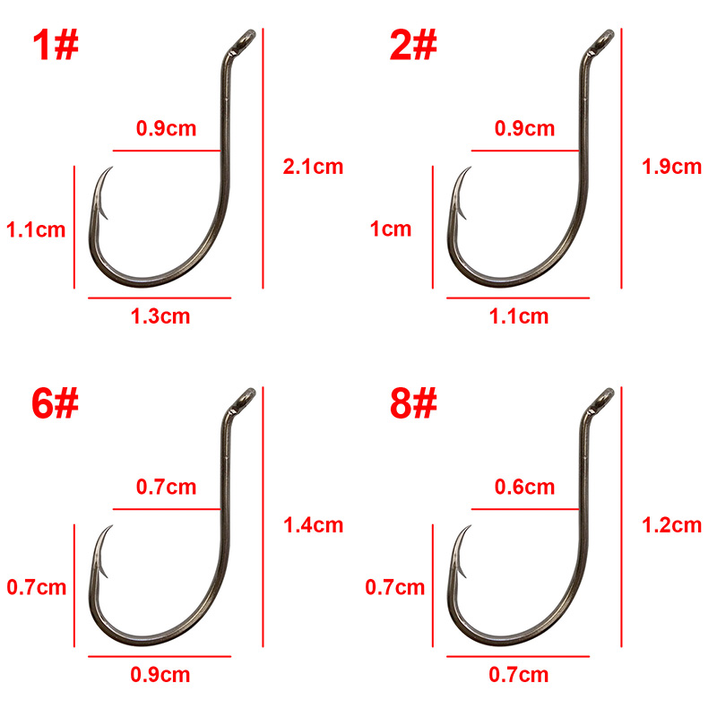 180pcs 8299 High Carbon Steel  - Fishing Hook Assortment recensie en prijs