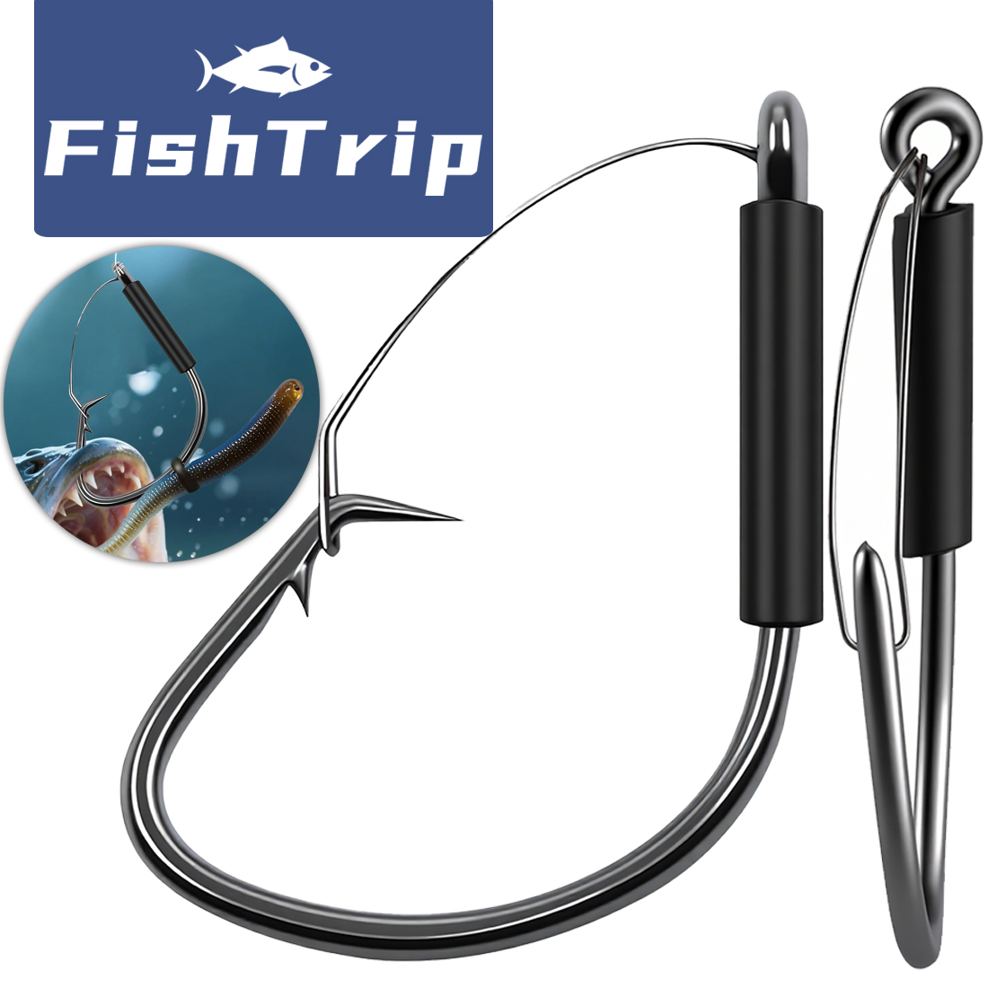 FishTrip Weedless Wacky Rig Ho - Fishing Hook Weedless recensie en prijs