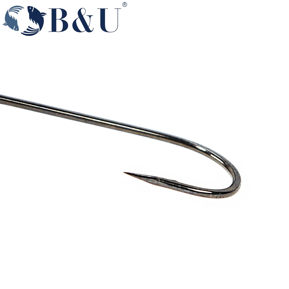 B&U 20pcs Fishing hook big eye - Fishing Hook Barbless recensie en prijs