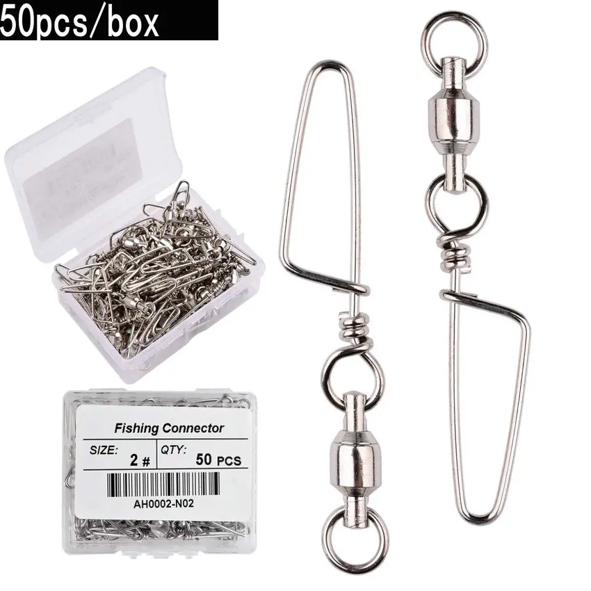 50pcs Fishing Ball Bearing Swi - Fishing Hook Box recensie en prijs