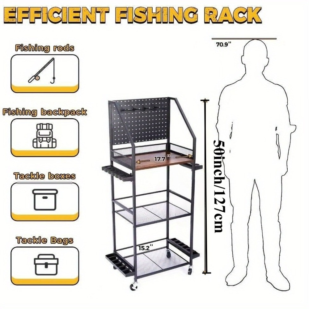 Fishing Rod Holders for Garage - Fishing Hook Box recensie en prijs
