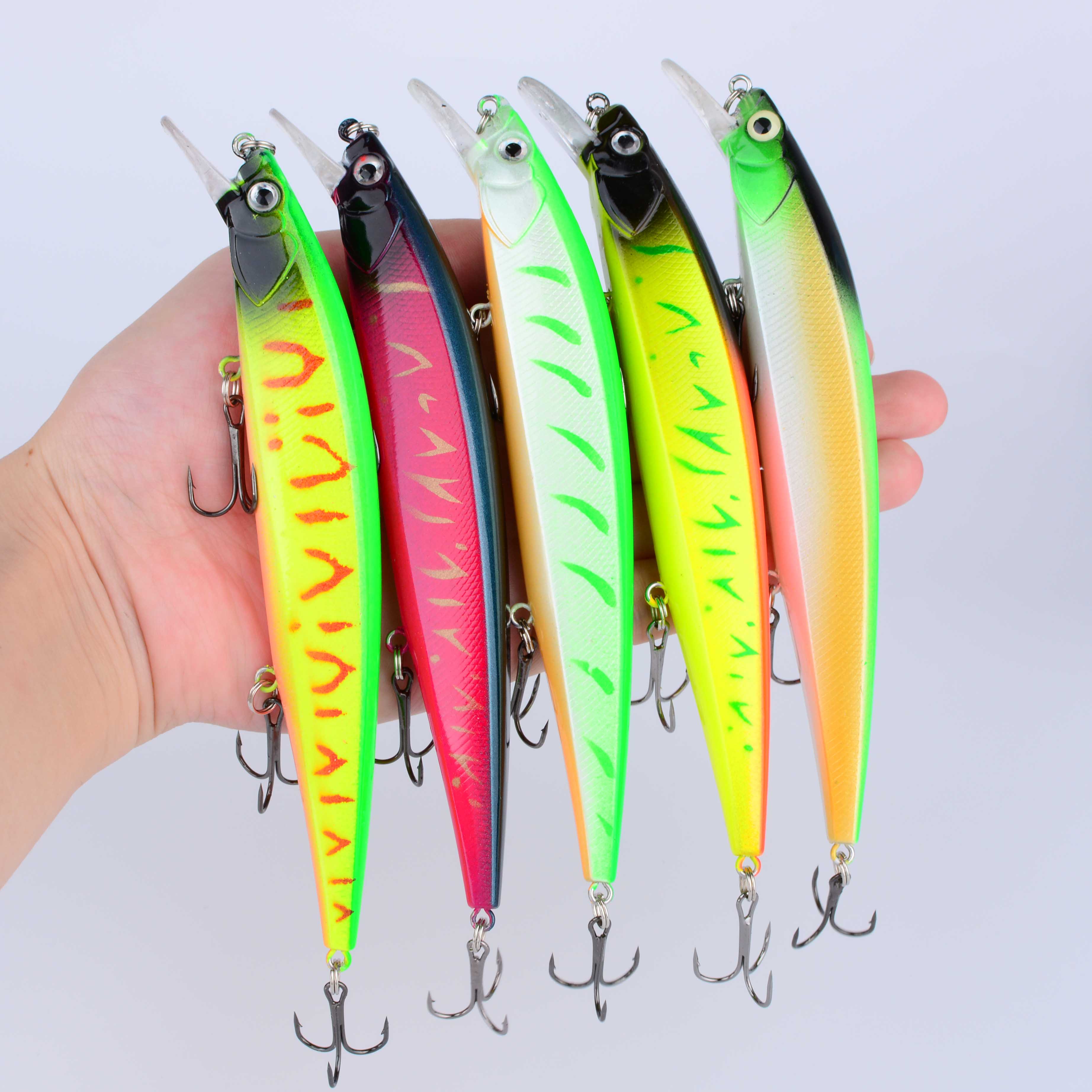 1pc 14cm/20g Plastic Simulatio - Fishing Hook Treble recensie en prijs