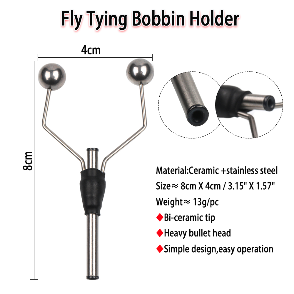 Vampfly Bi-Ceramic Tip Bobbin  - Fishing Hook Stainless Steel recensie en prijs