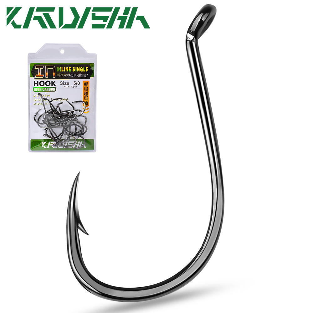 KATYUSHA  100PCS J Hooks 1/0-2 - Fishing Hook Barbless recensie en prijs