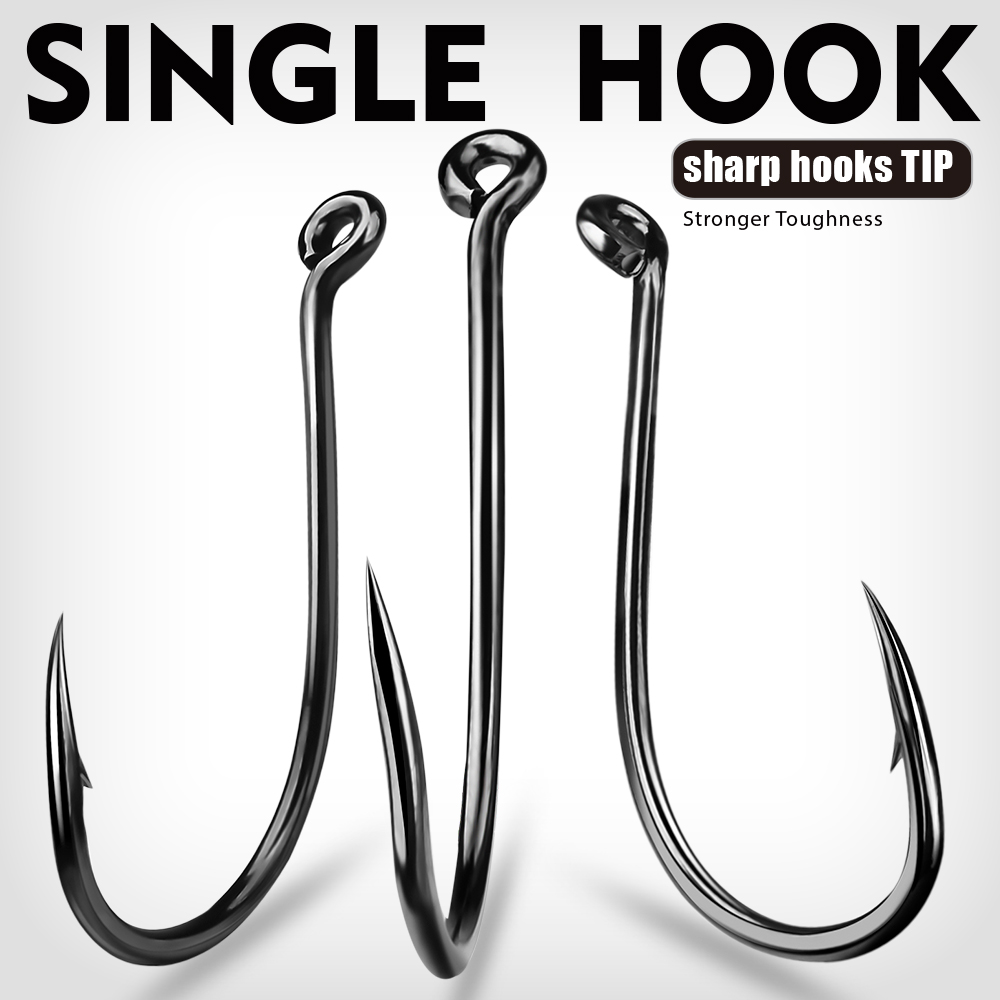 KATYUSHA  100PCS J Hooks 1/0-2 - Fishing Hook Barbless recensie en prijs
