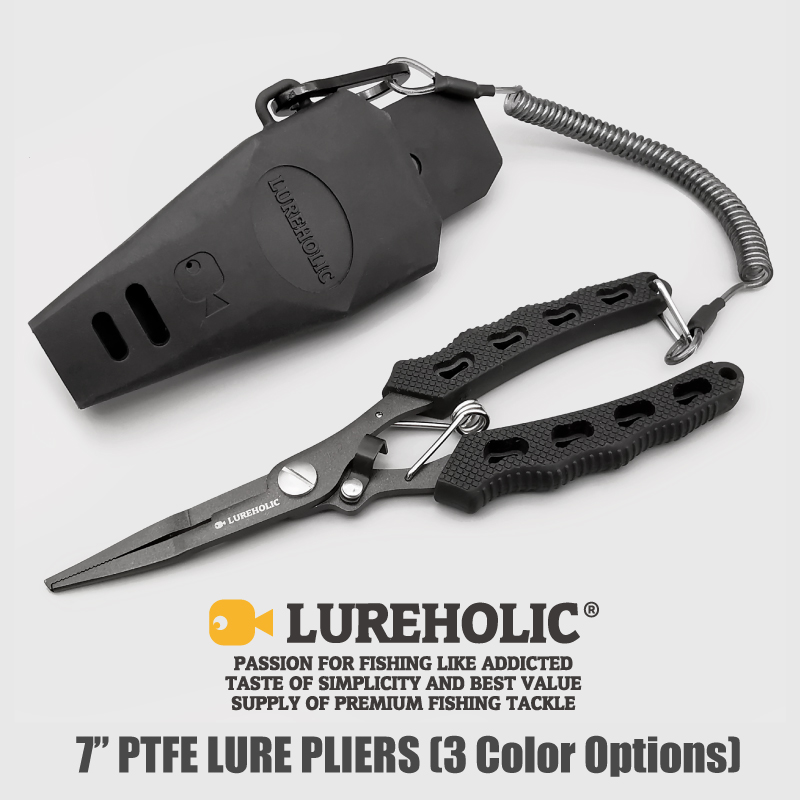Lureholic 7” PTFE Coated Lure  - Fishing Hook Sharpener recensie en prijs