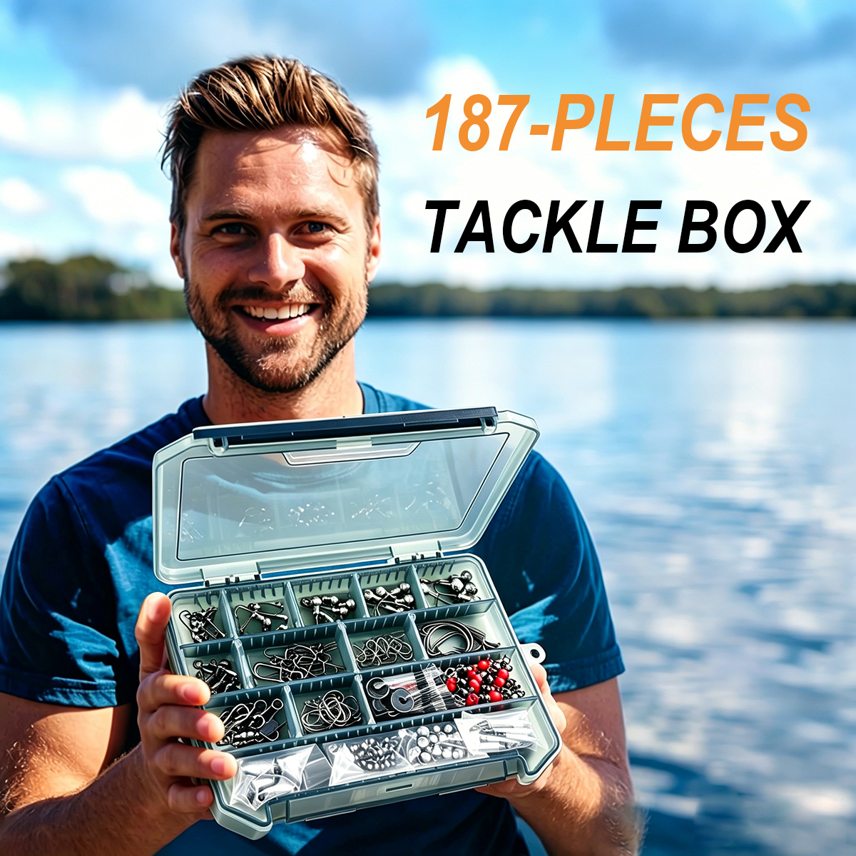 187pcs Fishing Accessories Kit - Fishing Hook Box recensie en prijs