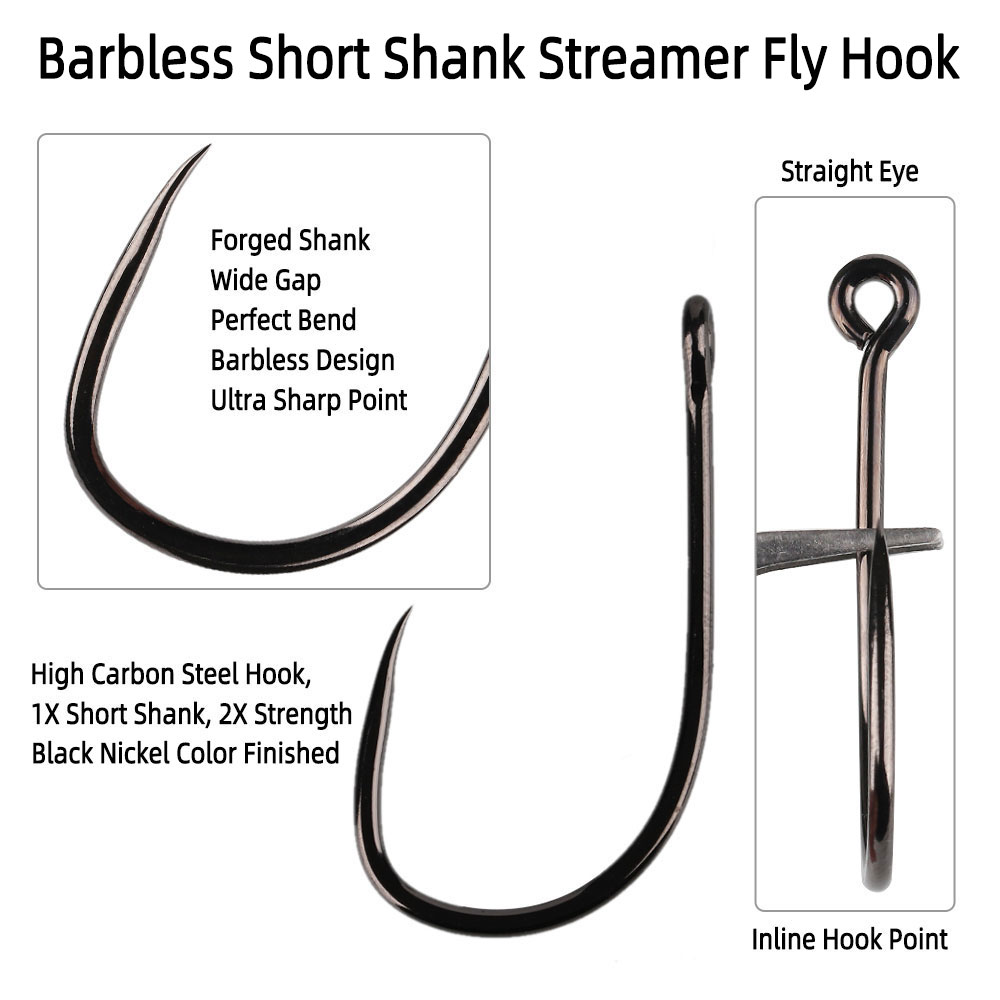 20pcs #1 1/0 2/0 3/0 4/0 5/0 S - Fishing Hook Barbless recensie en prijs